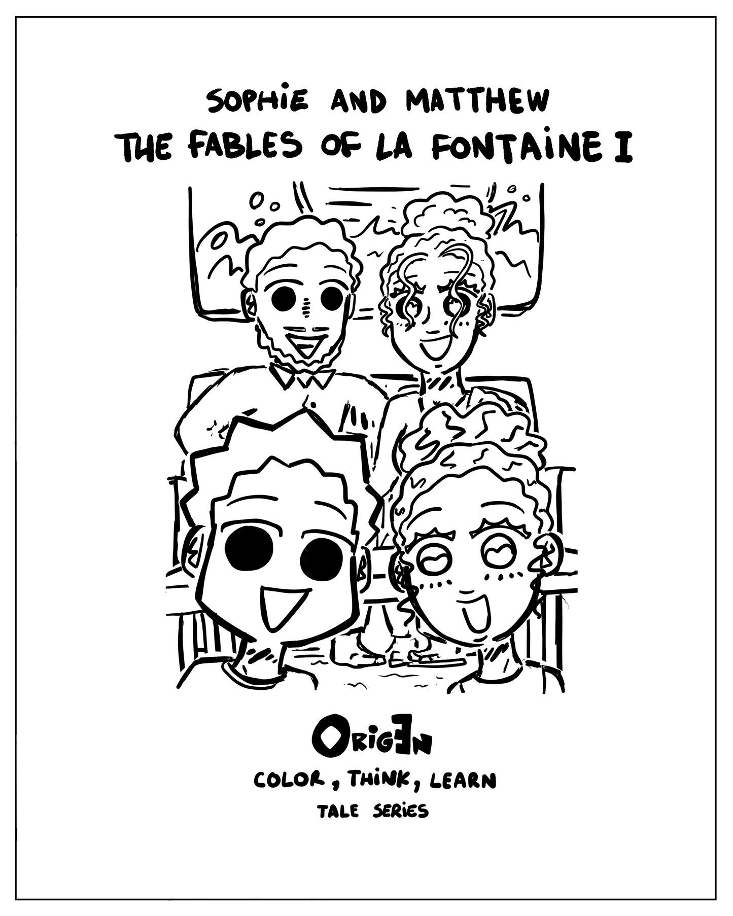 EN: Sophie and Matthew. The Fables of La Fontaine. Book I