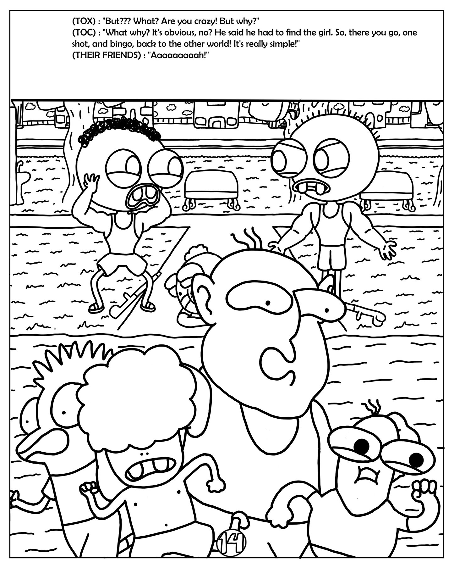 EN: Toc and Tox. Dr. Gilter's daughter. Book I