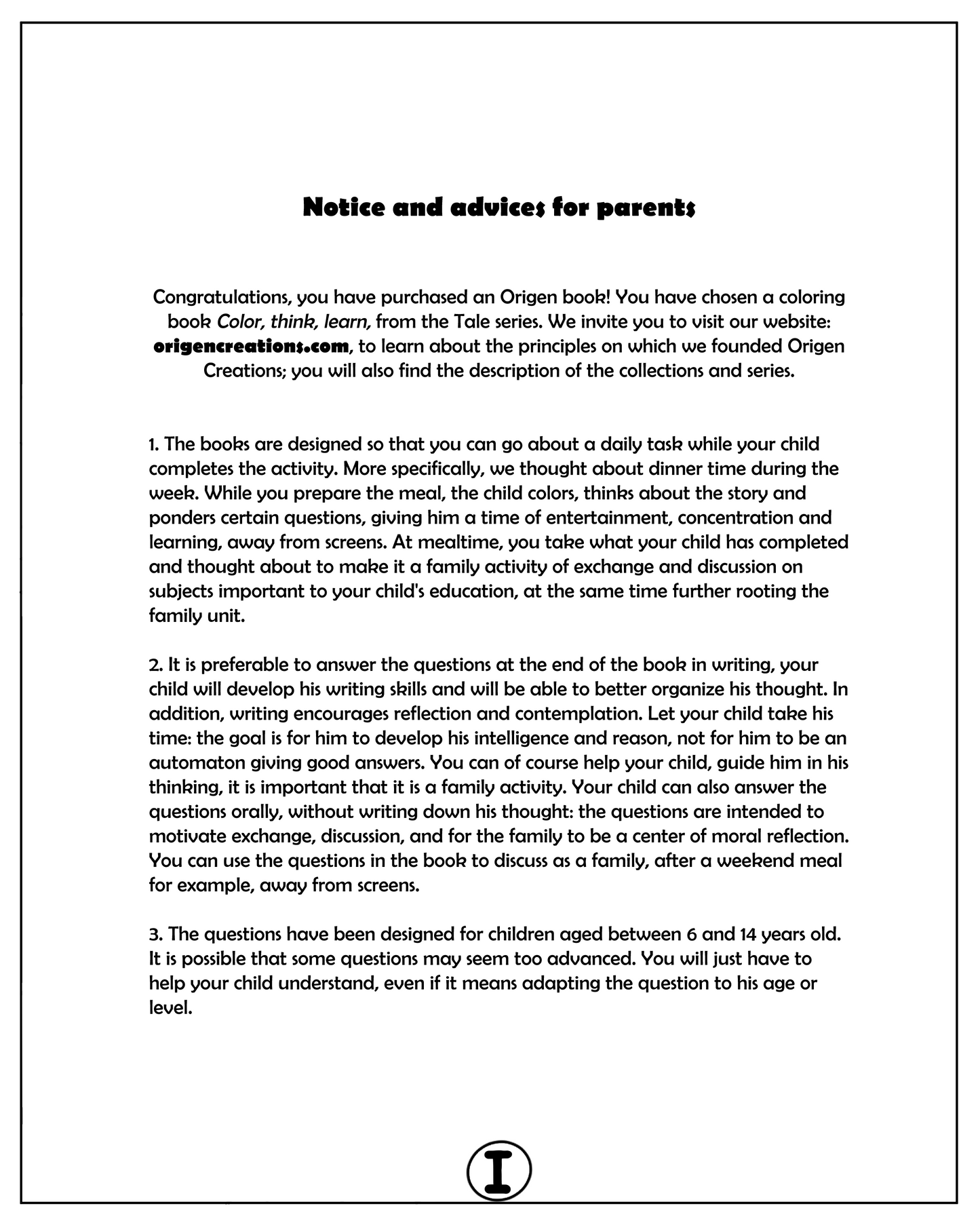 EN: Sophie and Matthew. The Fables of La Fontaine. Book I