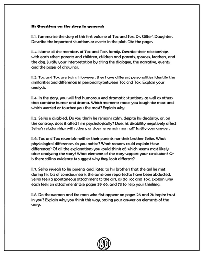 EN: Toc and Tox. Dr. Gilter's daughter. Book I