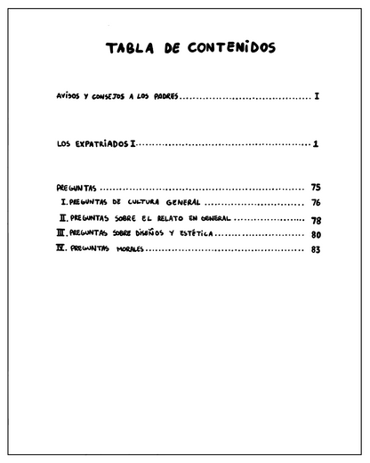 ESP: Los Expatriados. Libro I