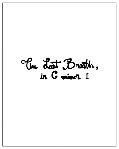 EN: The Last Breath, in C minor. Book I