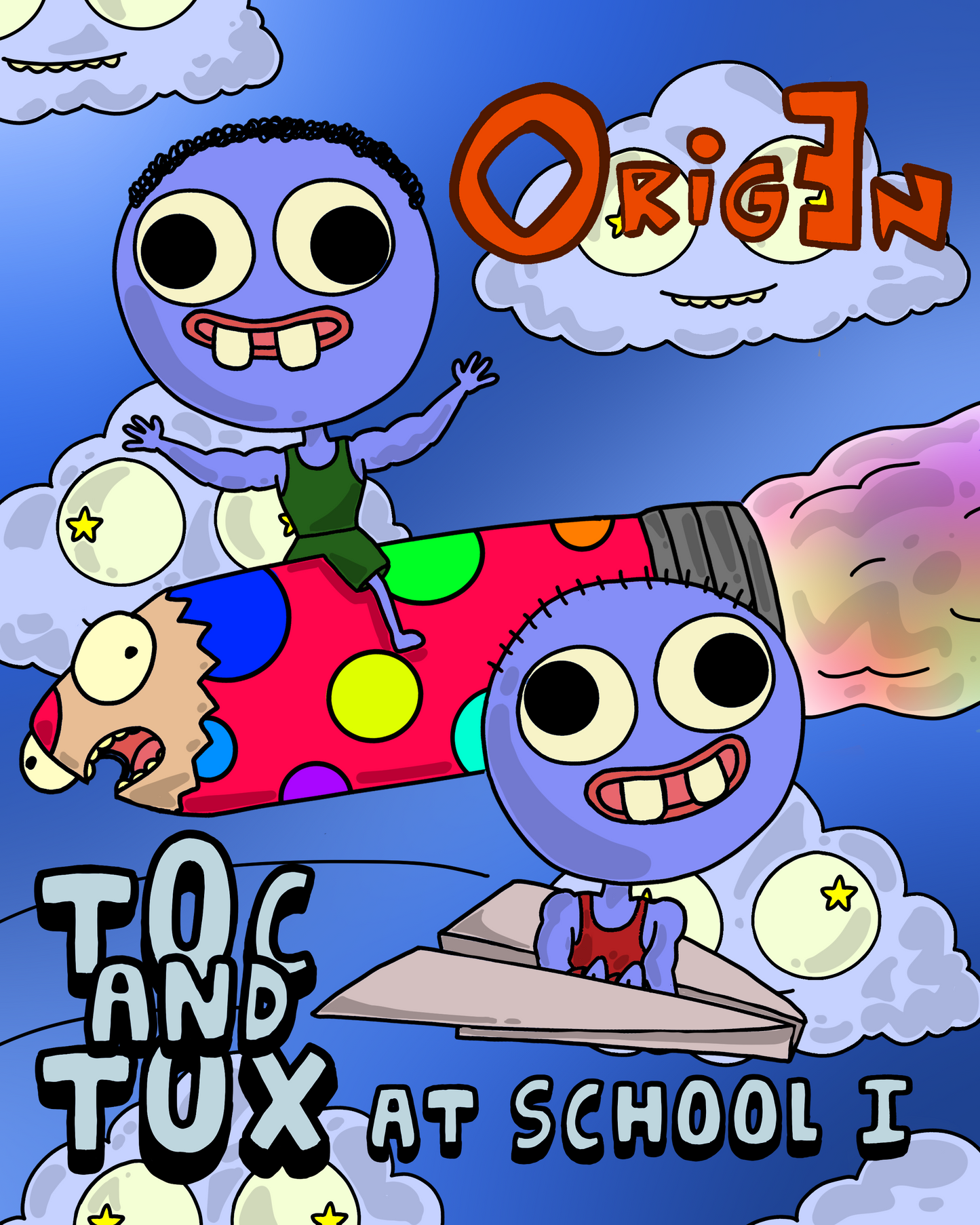 EN: (COMING SOON) Toc and Tox at school. Book I